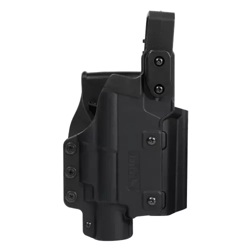 Laylax Multi-Fit Weapon Light Holster LUX Right Hand - Black