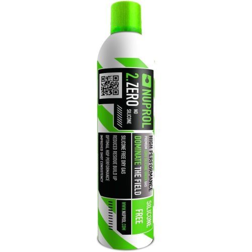 Nuprol Airsoft Gas 2.ZERO Silicone Free Green Gas - 300g