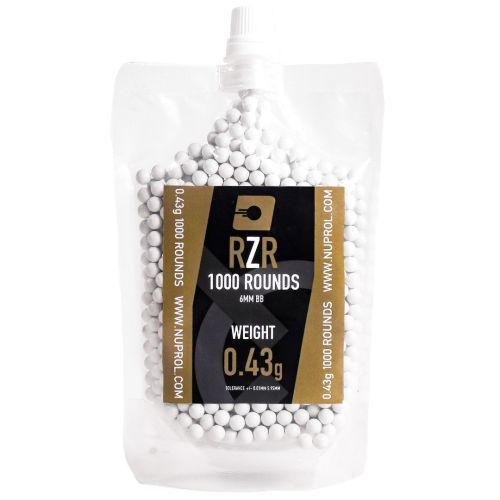 Nuprol RZR Precision BBs - 0.43g (1000)