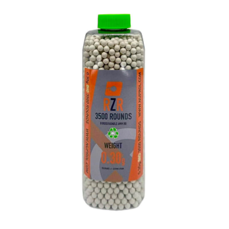 Nuprol RZR Biodegradable BBs - 0.30g (3500)