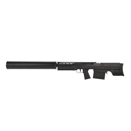Silverback VKS Bullpup Bolt Action Sniper Rifle - Silenced / Black