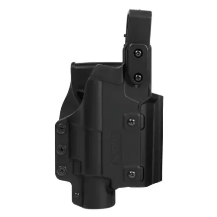 Laylax Multi-Fit Weapon Light Holster LUX Right Hand - Black