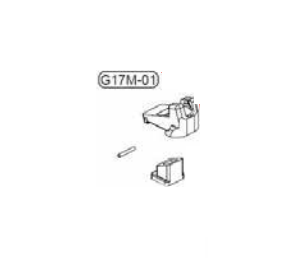 Spare Feed Lip & Gas Router Set for GHK Glock 17 Pistol Magazines