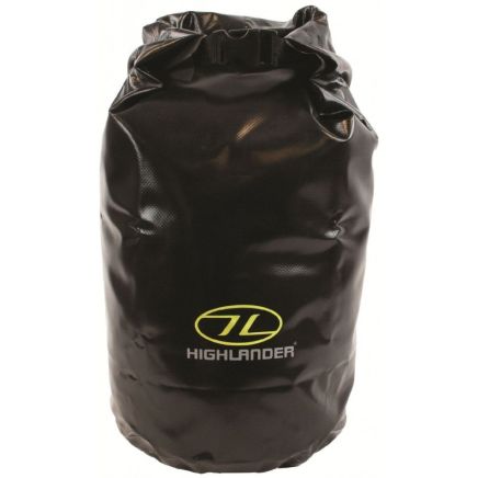 Highlander Outdoor Tri-Laminate PVC Dry Bag Small - Black