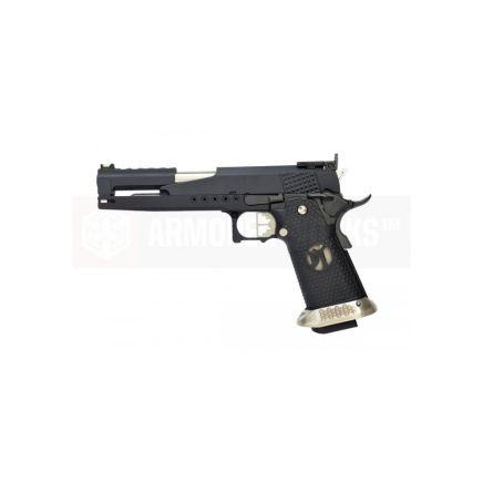 Armorer Works Custom Race Gun Hi-Capa GBBP - Dragon Black Slide / Black Grips