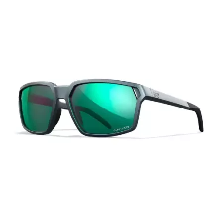 Wiley X SIERRA - Captivate Polarised Green Mirror / Graphite Frame