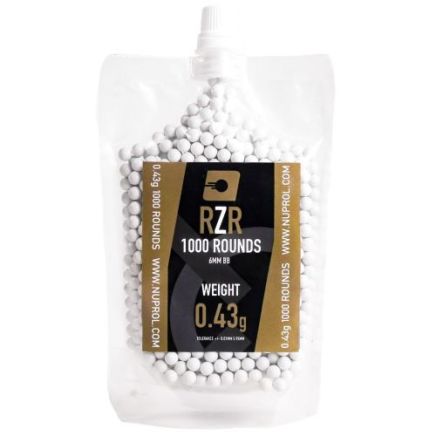 Nuprol RZR Precision BBs - 0.43g (1000)