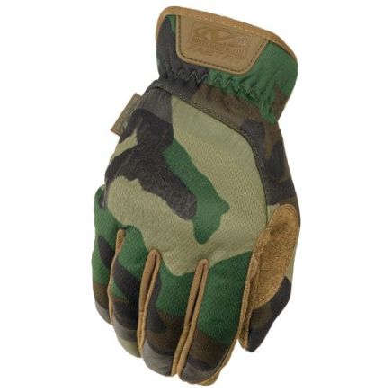Mechanix Fast Fit Gloves - Woodland Camo