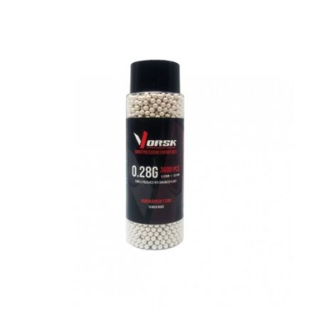 Vorsk 0.28g BB Ammunition - 3600rnd