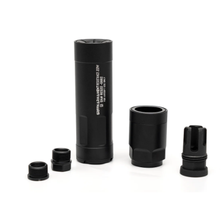 PTS Syndicate Airsoft Griffin R22 Modular Suppressor Taper Mount Kit