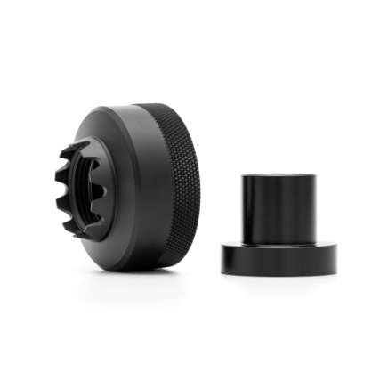 PTS Syndicate Dead Air Wolverine 24mm Thread Adapter - Black