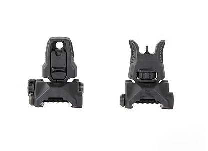 PTS EP Back Up Iron Sight Set (EP BIUS) Front & Rear - Black