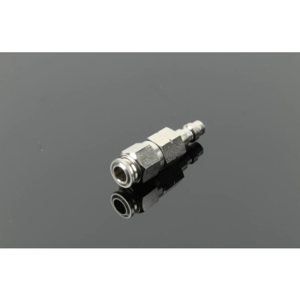 Gate QD Fitting Engine Side, 6mm - EU Standard