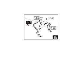 T4E HDR50 Trigger Assembly