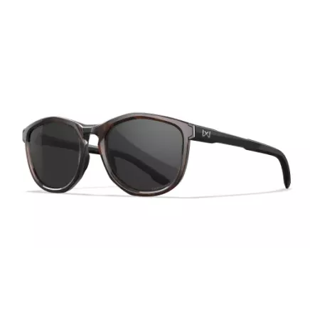 Wiley X WX BRAVO CAPTIVATE Polarised Grey lens, Gloss Tortoise / Gloss Black frame