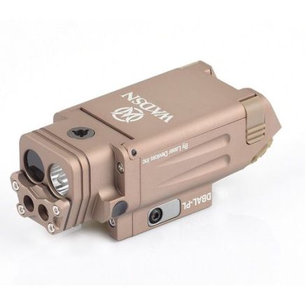 WADSN DBAL-PL Dual Output Laser and Light (Red & IR Laser) - Dark Earth