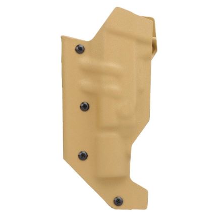 Nuprol Kydex Holster Open Slide Type B with NX300 Torch - Tan