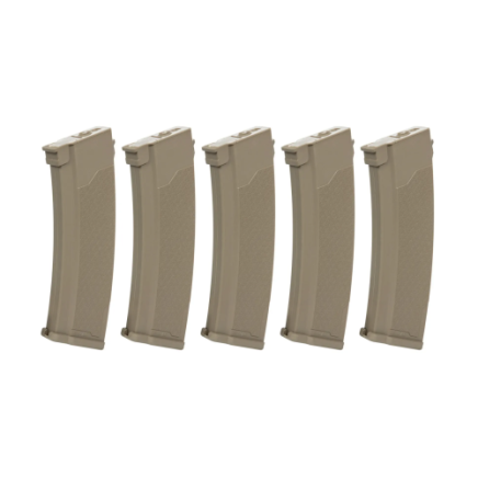 S-MAG for J Series Set of 5 pcs. - Hi-cap - Tan