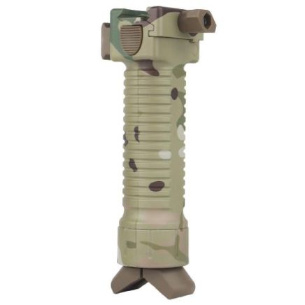 Nuprol Railed Bipod Grip - Camouflage