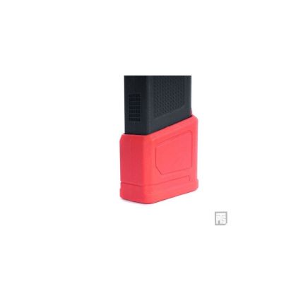 PTS Syndicate Airsoft Red Baseplate for EPM-AR9 Magazine for G&G ARP9 AEG - 3pack