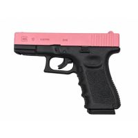 Umarex Glock 19 Co2 Fixed Slide Pistol - Two Tone Pink