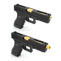 Laylax Carbon8 Striker 9 14mm CCW Threaded Outer Barrel for G17 Gen3 / G18c - Gold