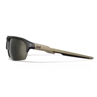Wiley X WX JAKL Captivate Tungsten Mirror Lens / Matte Black/Tan Frame