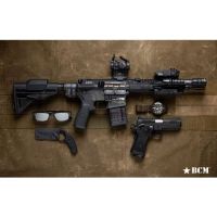 BCM® Stock - Mod 3 - With Stock Risers - Black