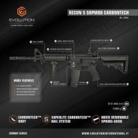 Evolution Recon SOPMOD 14.5" Carbontech