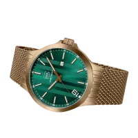Glock Precision Coyote Steel Case / Black Mesh Strap Watch GW-12-2-24