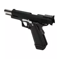 Laylax Hi-Capa / Government Custom Slide Stop Neo - Silver