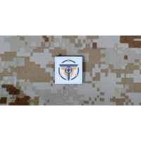 Tactical Clothing Small Patch - White