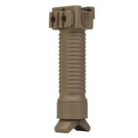 Nuprol Railed Bipod Grip - Tan