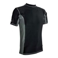Highlander Outdoor Pro Comp Mens Short Sleeve Top - Black/Grey