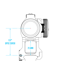 Scalarworks LEAP/01 Aimpoint Micro Mount - 1.57" Height