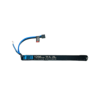 Titan Power LiPo 1200mAh 11.1v 25C AK Style Stick T-Plug (Deans)