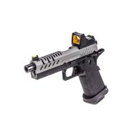 Vorsk HI-CAPA 4.3 GBB Pistol - Black/Grey with BDS