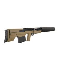 Silverback VKS Bullpup Bolt Action Sniper Rifle - Silenced / Flat Dark Earth