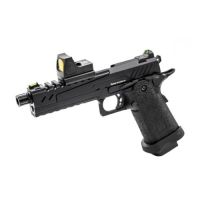 Vorsk HI CAPA 5.1 Split Black Slide / Black Frame GBB Pistol with BDS