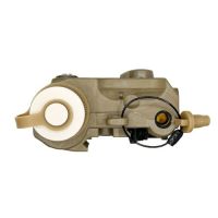 SomoGear PEQ-15 FP Airsoft Aiming Red Laser IR Illuminator - Black