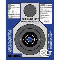 LWA Large Printed Target - Colt Handgun