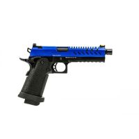 Vorsk Hi-Capa 5.1 Blue/Black Two Tone Gas Blowback Pistol