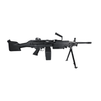 A&K Cybergun M249 Mk2 AEG Support Gun - Black