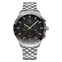 Glock Precision Silver Steel Case / Silver Link Strap Watch GW-35-1-22