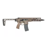 APFG SPEAR LT 9" SER Gas Blowback Airsoft Rifle - Dark Earth