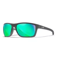 Wiley X KINKGPIN Captivate Polarised Green Mirror / Matte Graphite Frame