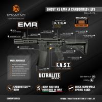 Evolution XS EMR A CarbonTech - STARTER PACK
