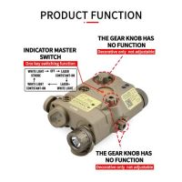 LA-PEQ15 - Red Laser & White Light