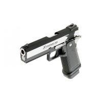 Tokyo Marui XTreme .45 GBB Full Auto Gas Blowback Pistol - Silver