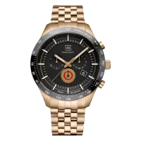 Glock Precision Coyote Steel Case / Coyote Link Strap Watch GW-35-2-22